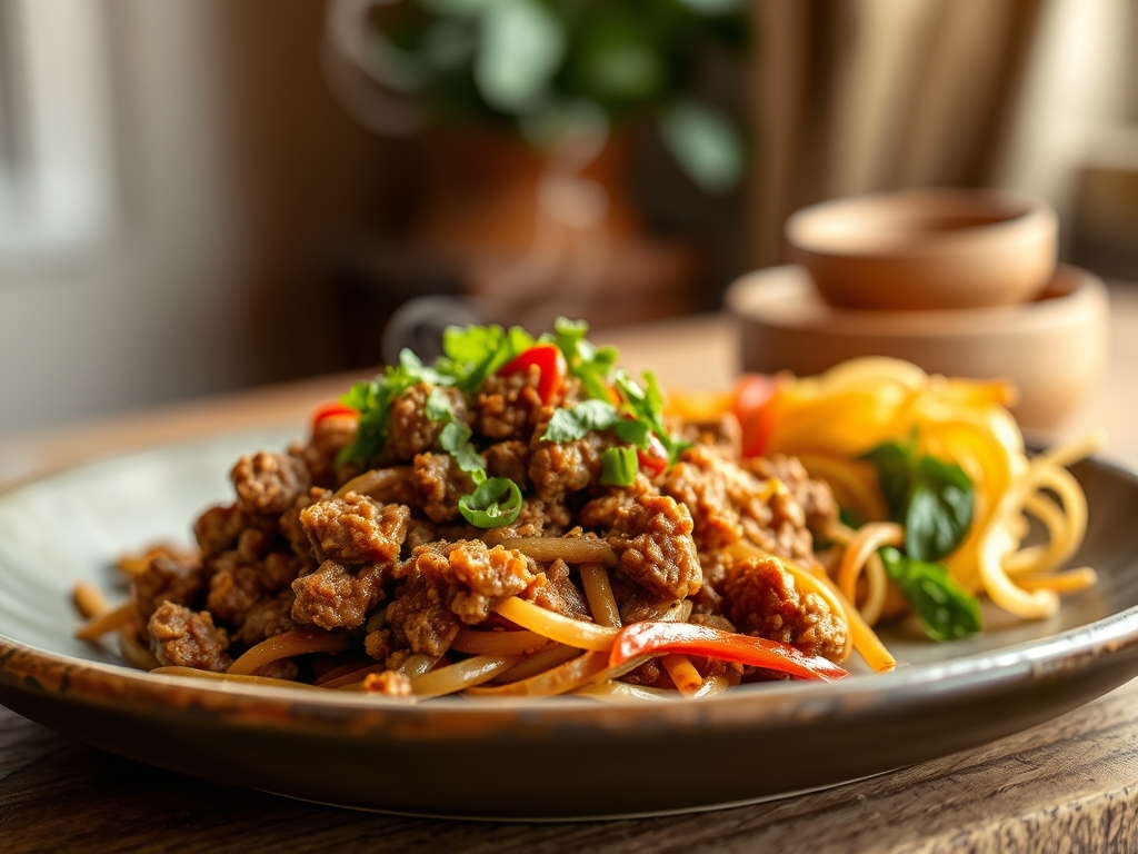 easy asian ground beef recipes