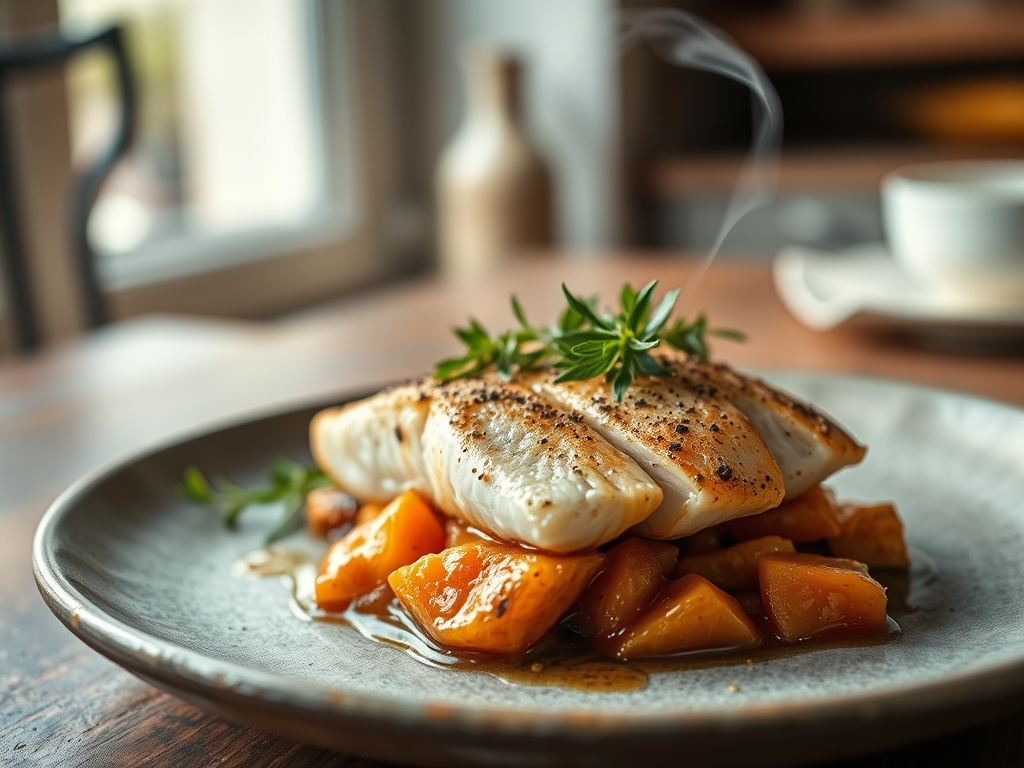 fish and sweet potato recipes