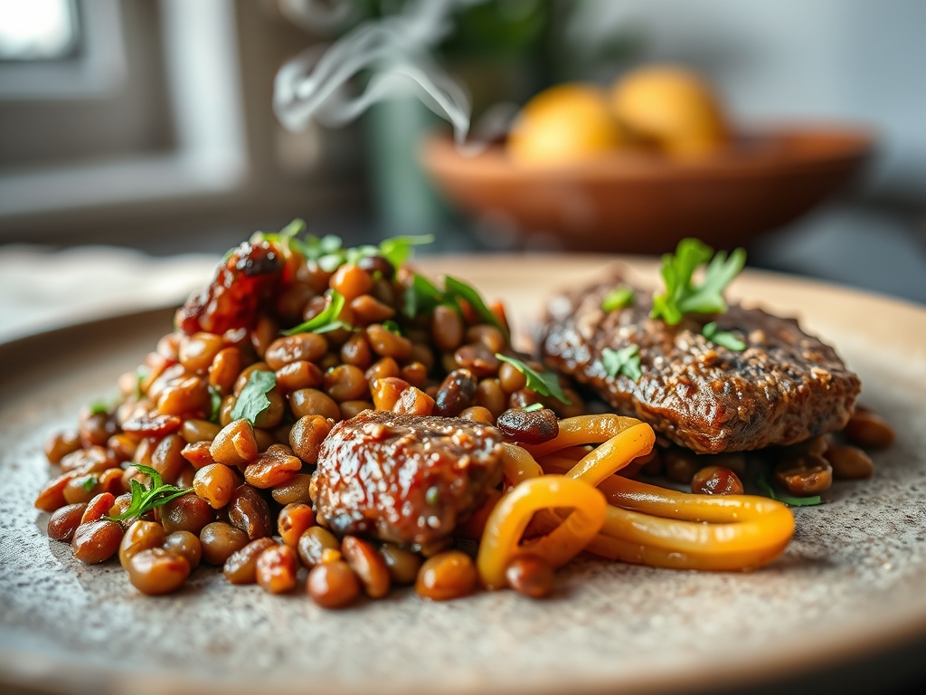 lentil and beef recipes