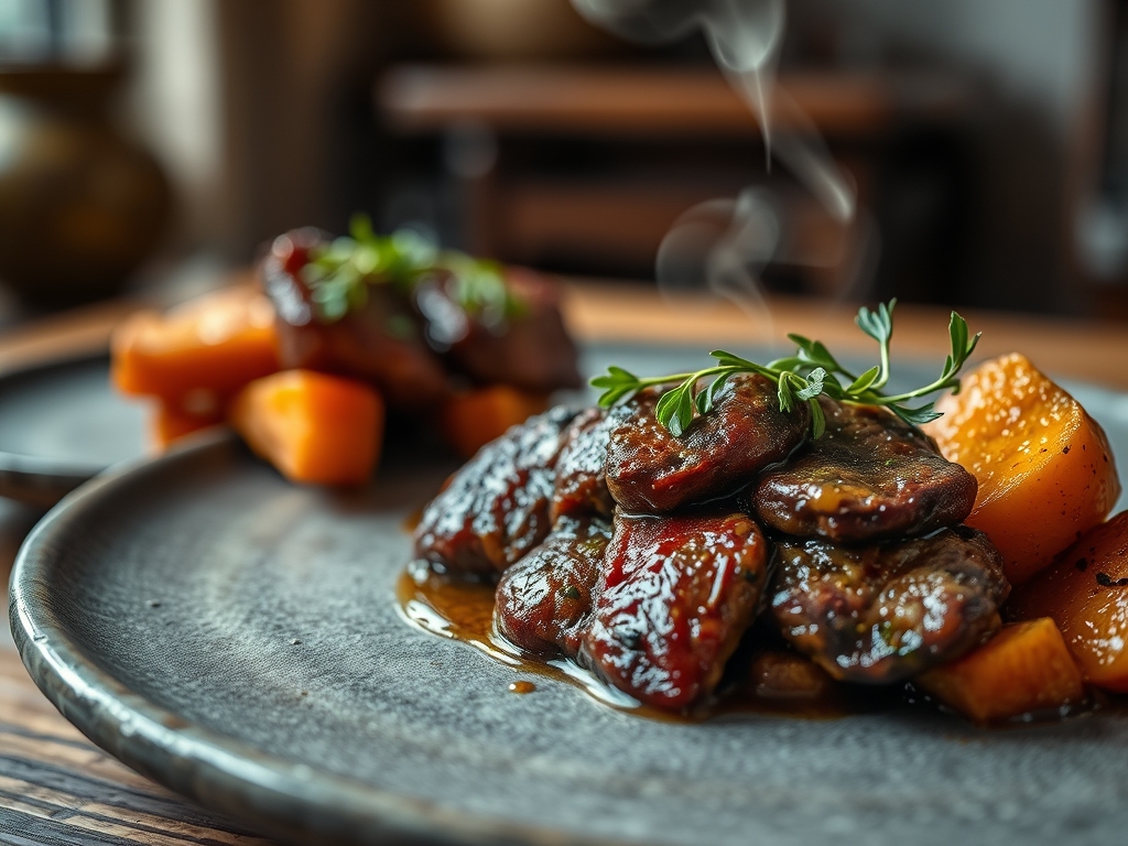 meat and sweet potato recipes